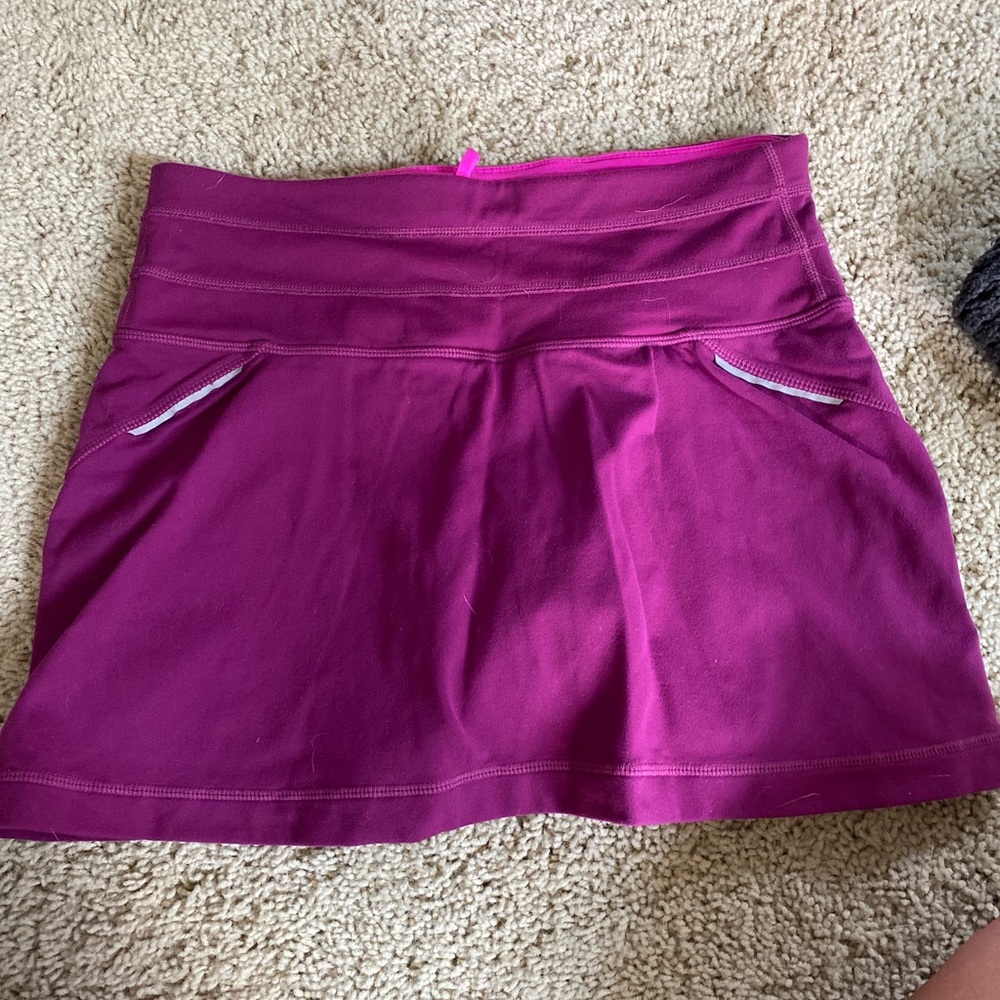 Athletic tennis skirt
